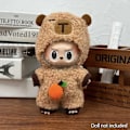 Miniatyrbild 4 av 5: Mode Kläder Ropa Labubu Kläder Outfit Docktillbehör För 15/17cm Labubu V2 V1 Plyschdockor Overaller SuitT250313.Ca{EE}