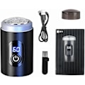 Miniatyrbilde 1 av 2: Sopami Mini Elektrisk Barbermaskin, Ny Rask Lading Digital Skjerm Mini Barbermaskin - Perfekt All Plastic