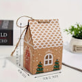Miniatyrbilde 5 av 7: 20 stk Julegodteriboks, Mini Kraftpapirkjeksboks, Gavepose til Festdekorasjon, Juletrepynt, Bryllupsgodteriboks