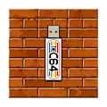 Miniatyrbillede 3 af 5: USB Flash Drive til C64 Mini Retro Spilkonsol Plug and Play USB Hukommelse U Disk Spildisk med 5370 Spil