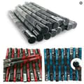 5-pack Golfgrepp, Medium Storlek, Golfklubbgrepp, Mcc Plus 4 Multi Comp Blue