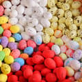 250 Mini Påskeæg Dekorationer