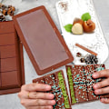Miniatyrbillede 4 af 6: Chokoladeform chokoladeform silikone, silikone dyb chokoladeform 2 dele