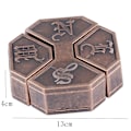 Miniatyrbild 6 av 6: Klassisk IQ Metal Brain Teaser Magic Baffle Puzzle Brainstring Puzzle Game Unlock Unlock Ny Roman Vuxenleksak 13
