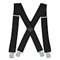 Miniatyrbilde 5 av 5: 5 cm elastisk skulderstroppklemme for menn med 4 X-formede justerbare bukseseler 02 Cangqing