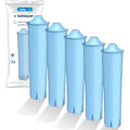 Pikkukuva 1 / 3: Jura Claris sininen suodatin A9 C5 C60 C9 F50 J6 F7 F8 J9 -yhteensopiva vesisuodatin 5pcs