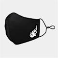 Pikkukuva 1 / 6: Mascarillas Dustsäker Munmask Hjärta Print Bomull Ansikte Munmask Tecknad Ansikte Återanvändbart Tyg Antiförorening Mass Partimask 9