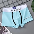 Miniatyrbild 2 av 6: Mäns Underkläder Boxers Bomull Underkläder Hane Sexiga Trosor Andas Bekväm Man Boxer Shorts Tryckt U Cone Vex Underkläder 8058-8 3pcs