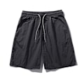 Miniatyrbillede 5 af 11: 2024 Nye Cool Hurtigtørrende Shorts Mænd Sommer Letvægts Japanske Drenge Løs Fritid Sport Shorts Black L