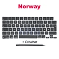 Miniatyrbild 1 av 6: Nya Brittiska Ryska Tangentbords Tangentkapslar För Macbook Pro M1 M2 14&Quot; 16&Quot; A2442 A2485 A2779 A2780 Keycaps 2021–2023 År Norway