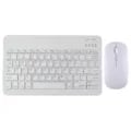 Pikkukuva 1 / 6: Bluetooth Trådlös Ryska Spanska Koreanska Tangentbordsmus För Ipad Xiaomi Mipad Samsung Huawei Matep Add Tablet Bärbar Dator Ios Androidname White Spanish