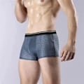 Pikkukuva 4 / 6: 4/8 kpl Mesh Mukavat Pehmeät Shortsit Miehet Plus 5Xl 4pcs-B  Black 4XL