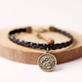 Miniatyrbillede 5 af 5: Q. Ger Etnisk Stil Retro Bære Rem 12 Constellation Armbånd Kvindelig Student Jingdezhen Keramiske Smykker Boder Natmarked Varer Libra
