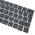 Pikkukuva 6 / 6: Uudet Brittiläiset Näppäimistönäppäimet Macbook Prolle A1706 A1990 A2141 A2251 A2289 A2179 A2337 A2338 A24. A2485 A2681 A2780 Uk Keycap. A1708 UK