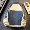 Miniatyrbild 2 av 4: Hösten Och Vinter Lamm Ner Bomulls-Padded Rock Män Rock Fleece-Lined Förtjockade Bomulls Rock Pojkar 2023 203 Nya Vinterkläder Bomullspadda Kläder Blue XL