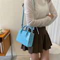 Miniatyrbild 7 av 10: Fashion Koreanska Style Lilla Square Bag Handväskor Kvinnor Nya Trendiga Kvinnors Väskor White