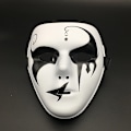 Pikkukuva 3 / 6: 1. Full Face Mask Handmålad Halloween Maskerad Skrämmande Fest Tillbehör Cosplay Kostym Tillbehör Anslag S 8