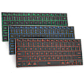 Miniatyrbild 1 av 6: Rii Bluetooth Tangentbord X9, Trådlös Tangentbord Med Rgb Bakgrundsbelysning, Case För Ipad, Ipad Pro, Ipad Mini, Ipad Air,Tablet, Ytan,Pc English