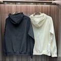 Miniatyrbild 4 av 5: Hösten Mode Brand Hoodie Coat Mäns Nya Par Pullover Lång Ärm Topp Koreanska Style Sytching Loose Blouse Mode On White L