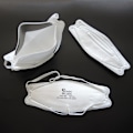 Miniatyrbild 3 av 6: Laianzhi Ce Ffp3 Face Masks Ventil Skydd Engångs Virus Ansiktsmask Ffp3mask Fpp3 Huvud Munkläder Godkända Hygieniska Masker FFP3 Valve 20pcs