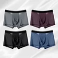 Pikkukuva 1 / 6: 4/8 kpl Mesh Mukavat Pehmeät Shortsit Miehet Plus 5Xl 4pcs-B  Black 4XL