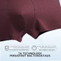 Pikkukuva 3 / 6: 1St Mäns Underkläder Platt Vinkel Underkläder Herrbyxor Andas Stora Storlek Hane Underpansk Modal Traceles Underprogram: blue 7XL (100-115kg)