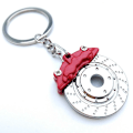 Miniatyrbillede 2 af 6: Kreativ gave bil metal nøglering turbo gear hub vedhæng bremseskive støddæmper vedhæng 05
