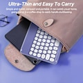 Pikkukuva 2 / 6: Langaton näppäimistö Apple Xiaomi Huawei Samsung Bluetooth-hiirelle Ios Android Windows -järjestelmälle Pyöreät näppäinhatut Suuret akut English set