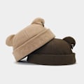 Miniatyrbild 3 av 9: New Street Fashion Mäns Björn Öron Yupi Kinesiska Hyresvärden Kvinnors Trendiga Koreanska Stil Iron Hoop Hip Hop Bri Bri. Melon Hudhatta Khaki M（56-58cm）