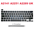 Pikkukuva 3 / 6: Uudet Brittiläiset Näppäimistönäppäimet Macbook Prolle A1706 A1990 A2141 A2251 A2289 A2179 A2337 A2338 A24. A2485 A2681 A2780 Uk Keycap. A1708 UK
