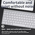 Pikkukuva 5 / 6: Bluetooth 5.0 & 2.4G Langaton Näppäimistö Ja Hiiri Yhdistelmä Mini Multimedia Näppäimistöhiirisetti Kannettavalle Tietokoneelle Pc Tv Ipa Macbook Androidille Keyboard gun black