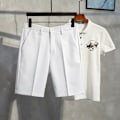 Miniatyrbild 9 av 10: Sommar Mäns Kostym Shorts Rak Casual Byxor Koreansk-Stil Slim-Fit Fem-Punkter Byxor Hong Kong-Style Hangout Japansk-Stil Trendiga Byxor Dark Gray 29