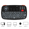 Miniatyrbild 4 av 6: Rii I4 Mini Bt Trådlös Tangentbord Med Touchpad 2.4Ghz Bakgrundsbelyst Tv Arabic Keyboard