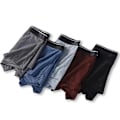 Pikkukuva 2 / 6: 4/8 kpl Mesh Mukavat Pehmeät Shortsit Miehet Plus 5Xl 4pcs-B  Black 4XL