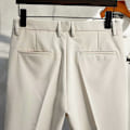 Miniatyrbild 3 av 10: Sommar Mäns Kostym Shorts Rak Casual Byxor Koreansk-Stil Slim-Fit Fem-Punkter Byxor Hong Kong-Style Hangout Japansk-Stil Trendiga Byxor Dark Gray 29