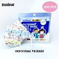 Miniatyrbillede 1 af 6: 4-12 År Unicorn Kn95 Masker 100pcs