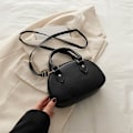 Miniatyrbillede 7 af 8: Solid Farve Taske Kvinder 2024 Sommer Ny Mode Casual Populær Håndtaske Texual Mode Skulder Cross Body Taske Oval Taske Pink Without Ornaments