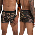 Miniatyrbild 4 av 6: 6St Pack 2024 Män Trosor Bomull Underkläder Han Varumärke Boxer Och Underkläder För Homme Lyx Set Shorts Ruta Klippsats 6pcs -W2-1 XXL