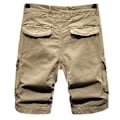 Pikkukuva 5 / 5: Työvaatteet Shortsit Miehet Kesä Löysä Viidennet Housut Monitasku Toiminto Urheilupiraattishortsit Muotibrändi Casual Sho Miesten Muoti Khaki XXL
