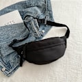 Miniatyrbild 8 av 11: Sommar Casual Candy Färg Axel Dumpling Väska 2024 Ny Trend Neutral Daily Chest Bag Estetisk Mode Crossbody Väskan Green