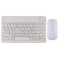 Pikkukuva 1 / 6: Bluetooth Trådlös Ryska Spanska Koreanska Tangentbordsmus För Ipad Xiaomi Mipad Samsung Huawei Matep Add Tablet Bärbar Dator Ios Androidname White Korean