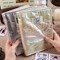Miniatyrbillede 5 af 6: A5-kort Binder Ins Photo Album 3 Tommer Kpop Photocard Holder Idol Billeder Opbevaring Sag Postkort Album Skolepapir B5