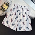 Miniatyrbillede 3 af 5: Sommer Mænd Pyjamas Bukser Strand Shorts Åndbar Knæ Længde Bukser Løs Casual Tynd Hjem Ren Bomuld Silke Plus Størrelse White M