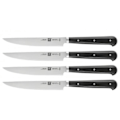 Miniatyrbild 1 av 4: Steakknivar - Zwilling - Design av Matteo Thun - Pakke med 4 - Blader i rustfritt stål - Håndtak i svart ABS