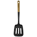 Miniatyrbillede 2 af 4: Spatel - STAUB - 31 cm - Sort Silikone - Akacietræ - Ergonomisk Svart