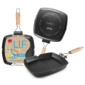 Miniatyrbillede 4 af 4: Stegepande Grill - IBILI - Lif - Non-stick - Forged Aluminium - 20 cm - Hel induktion
