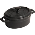 Miniatyrbillede 2 af 2: STAUB Ovalt ildfast fad 17cm sort Svart