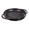 Miniatyrbillede 1 af 2: Grill i støbejern - STAUB - 22 cm - Sort - Induktionsvenlig - Kradsesikker