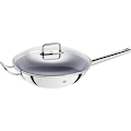 Miniatyrbillede 1 af 3: ZWILLING 40992-032-0 coated wok, rustfrit stål, poleret rustfrit stål, 32 cm 40992-032-0