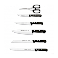 Miniatyrbillede 2 af 2: Kniveblok - Arcos - UNIVERSAL - Bøgetræ - 6 dele - Klinger i rustfrit stål NITRUM Svart